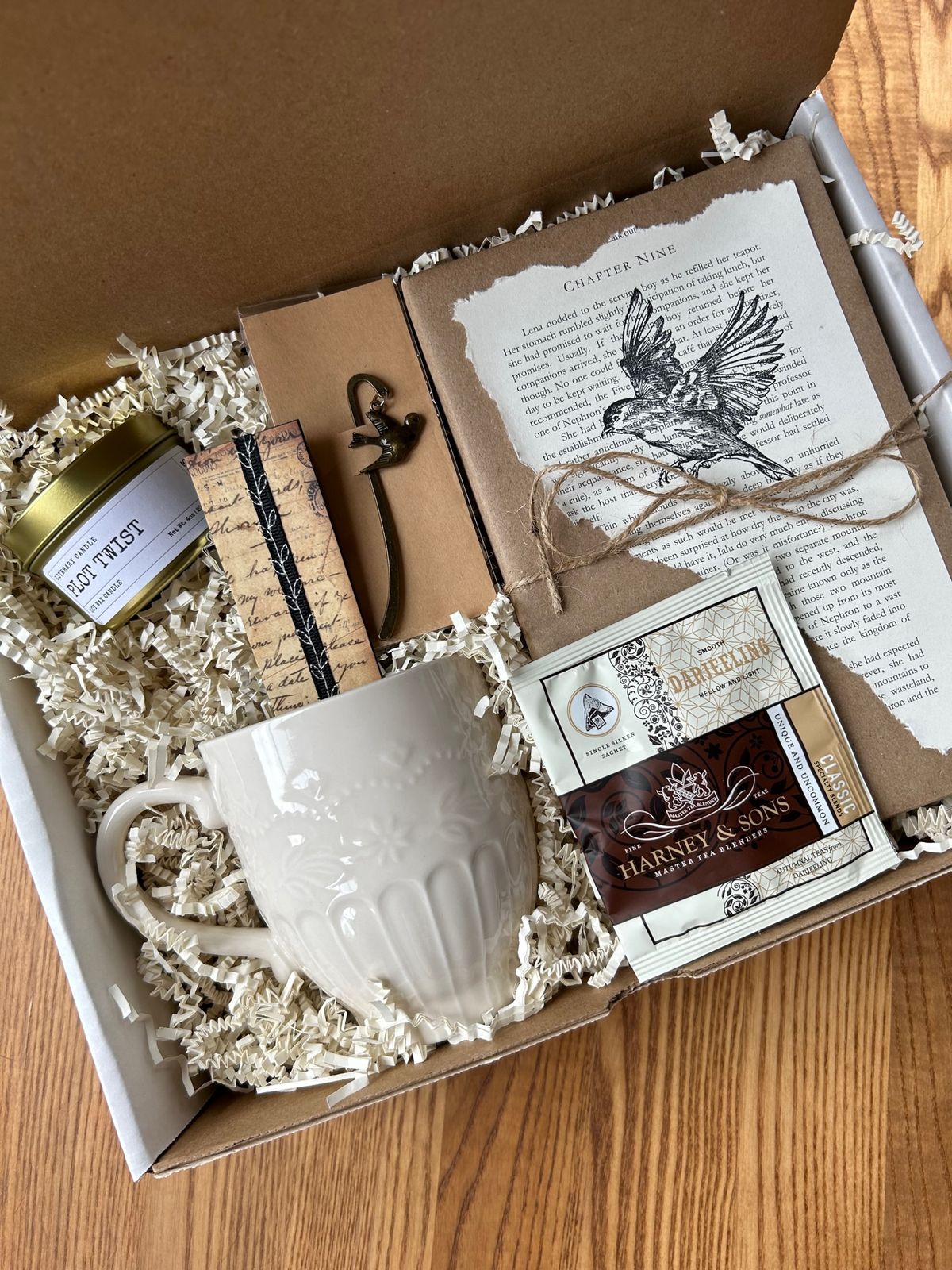 Cajas literarias y regalos