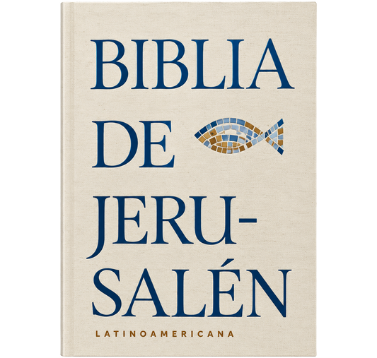 BIBLIA CATOLICA BIBLIA DE JERUSALEN LATINOAMERICANA EDICIÓN ECONÓMICA RÚSTICA MARRÓN ARENA